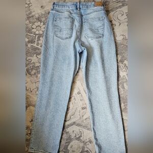 American Eagle Outfitters Blue Straight Leg Jeans Classic Style